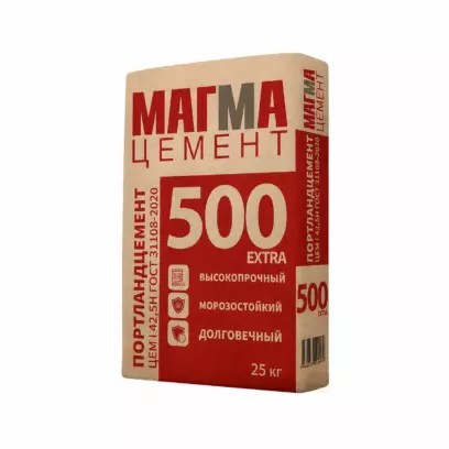 Цемент ЦЕМ I 42,5Н Магма, 25 кг